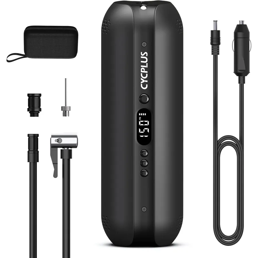 CYCPLUS AL1 - Akku-Kompressor 150 PSI mit 12-V-Anschluss